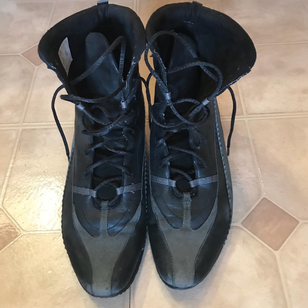 XOXO Leather & Suede Boots, Size 8